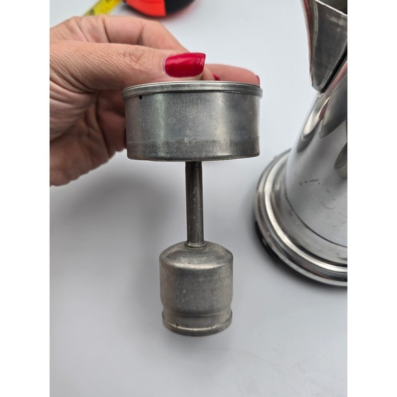 Empire Coffeepot USA Teal Melamine Tea Cups Saucers Spoons Set 2 Vintage - Picture 15 of 16